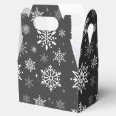 Weihnachts Gefälligkeitsbox Snowflakes Geschenkschachtel (Geöffnet)