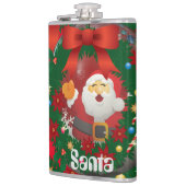 Weihnachts-Geist-Urlaub Spaß Party Flachmann (Links)