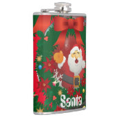 Weihnachts-Geist-Urlaub Spaß Party Flachmann (Rechts)