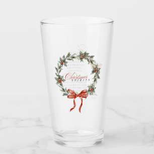 Weihnachts-Geister Pint-Glas Cocktail-Rezept  Glas