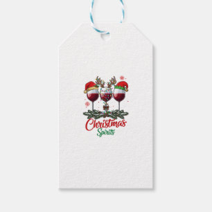 Weihnachts-Geister Weingläser Rentiere Geweihe Pi Geschenkanhänger