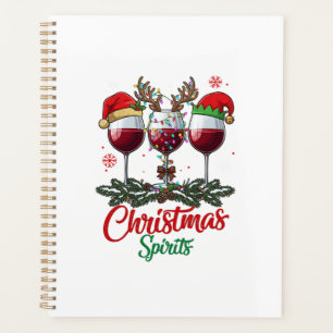 Weihnachts-Geister-Weingläser Rentiere Geweihe Pi Planer