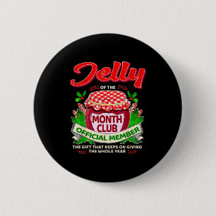 Weihnachts-Gelee des Monats Club-Mitglied Lustiges Button