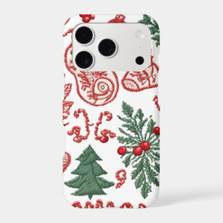 Weihnachts-Gemusterte Telefonzelle
