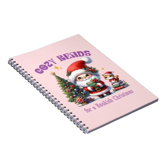 Weihnachts-gemütliche Weihnachtsbelohnungen Notizblock (Rechte Seite)