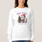 Weihnachts-gemütliche Weihnachtsbelohnungen Sweatshirt (Vorderseite)