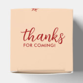 Weihnachts-Genom für die Feiertage Schneeflocken Geschenkschachtel (Oben)