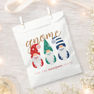 Weihnachts-Genom für die Feiertage Schneeflocken Geschenktütchen