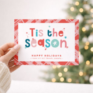 WEIHNACHTS-GESCHÄFT DANKESCHRIFT es ist die Saison Einladung