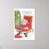 Weihnachts-Geschäftspartner drucken Leinwanddruck (Vorderseite)