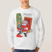 Weihnachts-Geschäftspartner Männer langärmeliges S T-Shirt (Vorderseite)