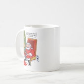 Weihnachts-Geschäftspartner rechts Tasse (Vorderseite Links)