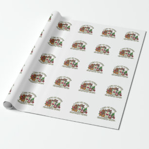 Weihnachts-Geschenk Kaffee und Weihnachtsjause Geschenkpapier