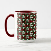 Weihnachts-Geschenk-Muster Tasse (Links)