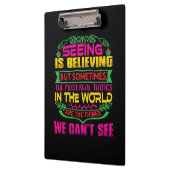 Weihnachts-Geschenk-Seeing glaubt Klemmbrett (Links)