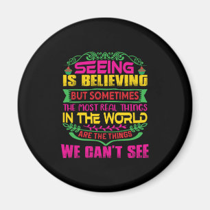 Weihnachts-Geschenk-Seeing glaubt Magnet
