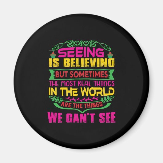 Weihnachts-Geschenk-Seeing glaubt Magnet (Vorne)