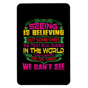Weihnachts-Geschenk-Seeing glaubt Magnet