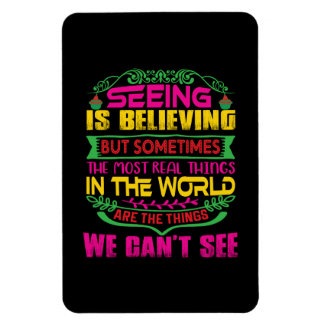 Weihnachts-Geschenk-Seeing glaubt Magnet