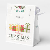 Weihnachts-Geschenkbox Geschenkschachtel (Rückseite)