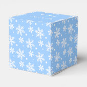 Weihnachts-Geschenkboxen Personalisierte Schneeflo Geschenkschachtel (Rückseite)
