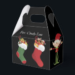 Weihnachts-Geschenkboxen, Weihnachtsverpackung Geschenkschachtel<br><div class="desc">Rett das Packpapier und verwende stattdessen diese kleine Geschenkboxen. Personalisieren Sie es mit Ihrem Namen und dem Namen des Empfängers.</div>