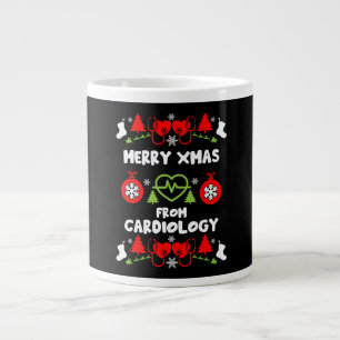 Weihnachts-Geschenke für die Kardiologie Jumbo-Tasse