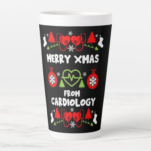 Weihnachts-Geschenke für die Kardiologie Milchtasse (Vorderseite)