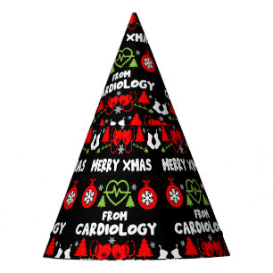 Weihnachts-Geschenke für die Kardiologie Partyhütchen