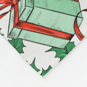 Weihnachts-Geschenke Rote Weihnachtsmannmützen Fei Fleecedecke (Ecke)