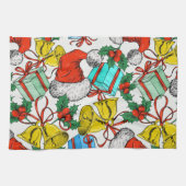 Weihnachts-Geschenke Rote Weihnachtsmannmützen Fei Geschirrtuch (Horizontal)