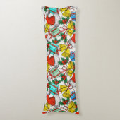 Weihnachts-Geschenke Rote Weihnachtsmannmützen Fei Seitenschläferkissen (Vorderseite Vertikal)