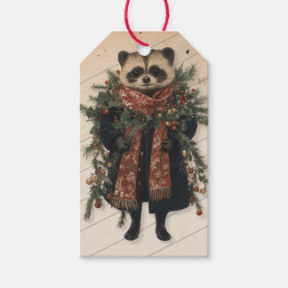 WEIHNACHTS-GESCHENKETIKETT CHARMANTER RETRO-WASCHB GESCHENKANHÄNGER