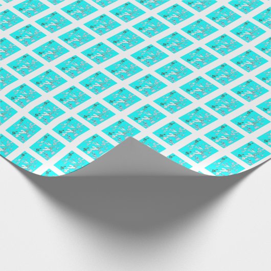 Weihnachts Geschenkpapier (Ecke)