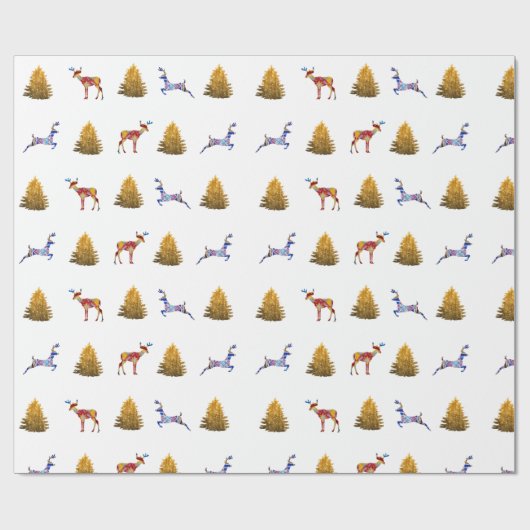 Weihnachts Geschenkpapier (Flach)