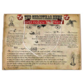 Weihnachts-Geschenktasche - Groß, glänzend Große Geschenktüte (Vorderseite)