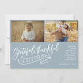 Weihnachts gesegnetes Foto (Vorderseite)