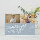 Weihnachts gesegnetes Foto (Stehend Vorderseite)