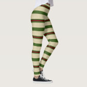Weihnachts gestreift Leggings (Rechts)