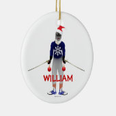 Weihnachts-Gewohnheit Keramik Ornament (Rechts)