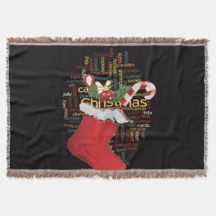 Weihnachts-GIFTS und ein glückliches Neues Jahr Decke
