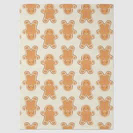 Weihnachts-Gingerbread-Baby-Geschenkverpackungspap Seidenpapier