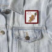 Weihnachts-Gingerbread-Button Button (Beispiel)