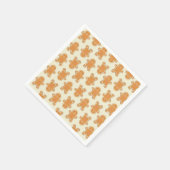 Weihnachts-Gingerbread-Cookie-Party-Servietten Serviette (Ecke)
