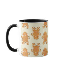 Weihnachts-Gingerbread-Cookies-Tasse, Xmas-Cookie-