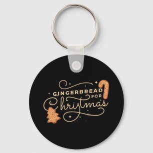 Weihnachts-Gingerbread-Geschenk für Xmas-Cookies-L Schlüsselanhänger