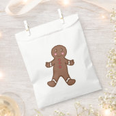 Weihnachts-Gingerbread-Geschenktüte Geschenktütchen (Ausgeschnitten)