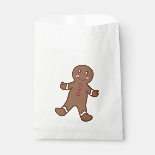 Weihnachts-Gingerbread-Geschenktüte Geschenktütchen (Vorderseite)