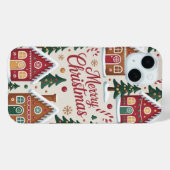 Weihnachts Gingerbread House iPhone / iPad Fall Case-Mate iPhone Hülle (Rückseite (Horizontal))