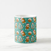 Weihnachts-Gingerbread-Kekse Kaffeetasse (Mittel)